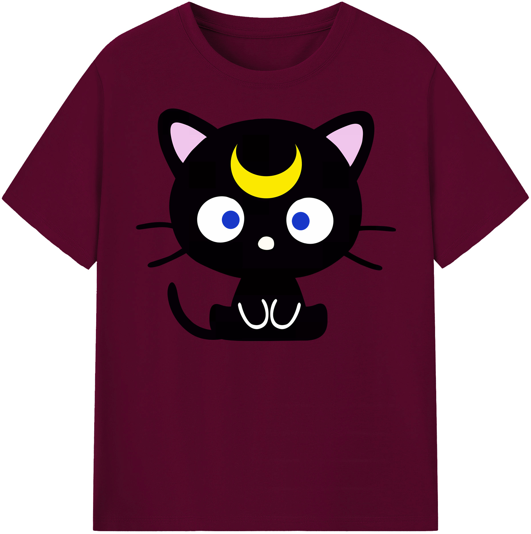（画像用） 美少女戦士セーラームーン Sailor Moon レディースカジュアルプリントTシャツ（綿100％）